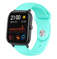 Strap-it Xiaomi Amazfit GTS sport band (aqua)