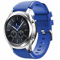 Strap-it Samsung Gear S3 silicone band (blauw)