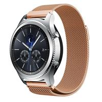 Strap-it Samsung Gear S3 Milanese band (rosé goud)