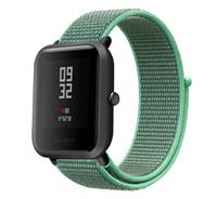 Strap-it Xiaomi Amazfit Bip nylon band (mint)