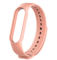 Strap-it Xiaomi Mi band 3 / 4 siliconen bandje (lichtroze)