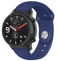 Strap-it Xiaomi Amazfit GTR sport band (donkerblauw)