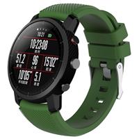 Strap-it Xiaomi Amazfit Pace silicone band (legergroen)