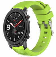 Strap-it Xiaomi Amazfit GTR silicone band (lichtgroen)