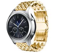 Strap-it Samsung Gear S3 stalen draak band (goud)