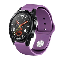 Strap-it Huawei Watch GT sport band (paars)