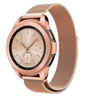 Strap-it Samsung Galaxy Watch Milanese band 41mm / 42mm (rosé goud)