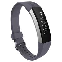 Strap-it Fitbit Alta / Alta HR siliconen bandje (grijs)