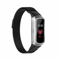 Strap-it Samsung Galaxy Fit Milanese band (zwart)