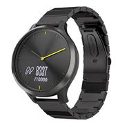 Strap-it Garmin Vivomove HR metalen bandje (zwart)