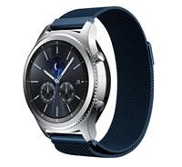 Strap-it Samsung Gear S3 Milanese band (blauw)