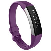 Strap-it Fitbit Alta / Alta HR siliconen bandje (paars)