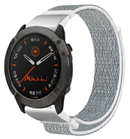 Strap-it Garmin Fenix 5 / 6 nylon band (zeeschelp)