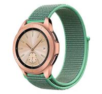 Strap-it Samsung Galaxy Watch 41mm / 42mm nylon band (mint)