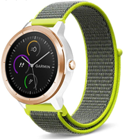 Strap-it Garmin Vivomove HR nylon bandje (fluoriserend)