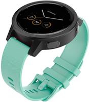Strap-it Garmin Vivomove 3s silicone band - 39mm - aqua