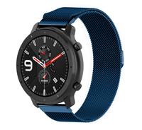 Strap-it Xiaomi Amazfit GTR Milanese band (blauw)