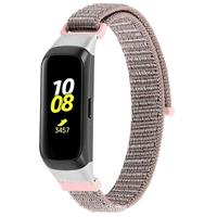 Strap-it Samsung Galaxy Fit nylon bandje (roze)