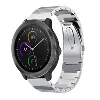 Strap-it Garmin Vivoactive 4 metalen bandje (zilver)