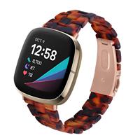 Strap-it Fitbit Versa 3 resin band (lava)