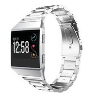 Strap-it Fitbit Ionic stalen bandje (zilver)