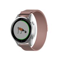 Strap-it Garmin Vivoactive 4s Milanese band - 40mm - roze