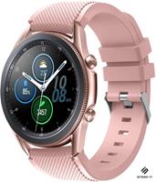 Strap-it Samsung Galaxy Watch 3 45mm siliconen bandje (roze)