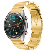 Strap-it Huawei Watch GT metalen bandje (goud)