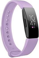 Strap-it Fitbit Inspire  silicone band (lila)