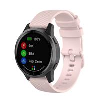 Strap-it Garmin Vivoactive 4s silicone band - 40mm - roze