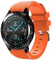 Strap-it Huawei Watch GT siliconen bandje (oranje)