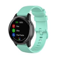 Strap-it Garmin Vivoactive 4s silicone band - 40mm - aqua