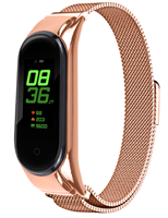 Xiaomi Mi band 5 Milanese band (rosé goud)