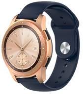 Strap-it Samsung Galaxy Watch sport band 41mm / 42mm (donkerblauw)