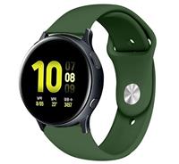 Strap-it Samsung Galaxy Watch Active sport band (legergroen)