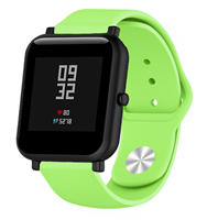Strap-it Xiaomi Amazfit Bip sport band (lichtgroen)