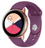 Strap-it Samsung Galaxy Watch Active sport band (paars)