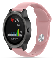 Strap-it Garmin Vivoactive 3 sport band (roze)