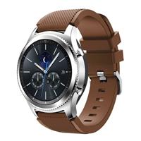 Strap-it Samsung Gear S3 silicone band (koffiebruin)