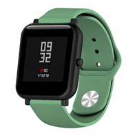 Strap-it Xiaomi Amazfit Bip sport band (legergroen)