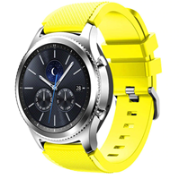 Strap-it Samsung Gear S3 silicone band (geel)