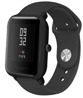 Strap-it Xiaomi Amazfit Bip sport band (zwart)