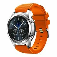 Strap-it Samsung Gear S3 silicone band (oranje)