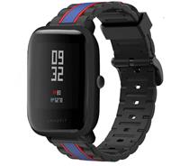 Strap-it Xiaomi Amazfit Bip Special Edition band (zwart/blauw)