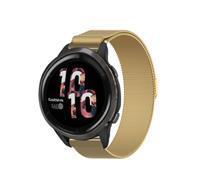 Strap-it Garmin Venu 2 Milanese band - 45mm - goud