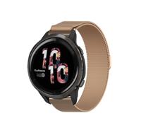 Strap-it Garmin Venu 2 Milanese band - 45mm - rosé goud