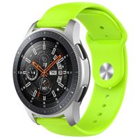 Strap-it Samsung Galaxy Watch sport band 45mm / 46mm (lichtgroen)