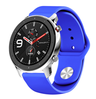 Strap-it Xiaomi Amazfit GTR sport band (blauw)