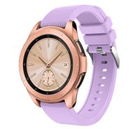 Strap-it Samsung Galaxy Watch siliconen bandje 41mm / 42mm (lila)