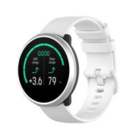 Strap-it Polar Unite siliconen bandje (wit)